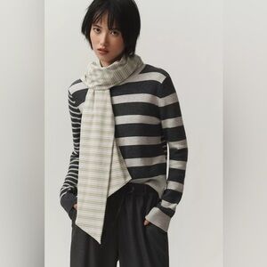 DAILY PRACTICE BY ANTHROPOLOGIE MIXED STRIPE SCARF Style No. 95136594